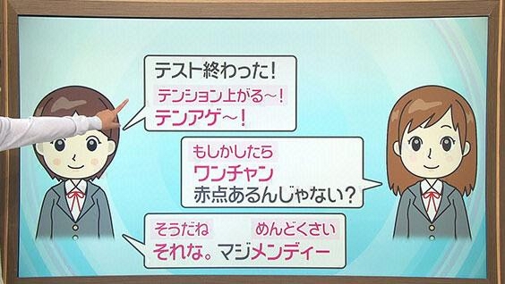 Webとくダネ とくダネです 日本の言語を守ろうよ 女子高校生の流行語に小倉が激怒