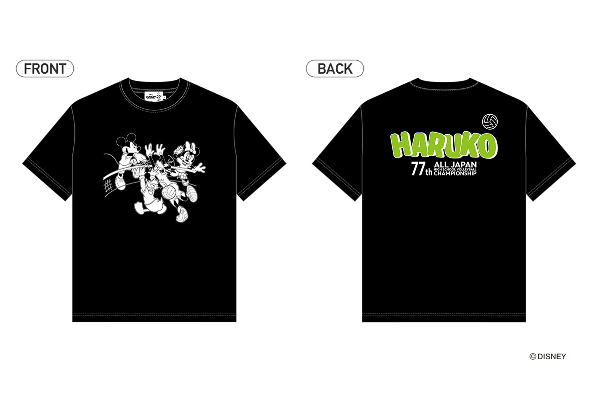 【限定】バレーボール記念Tシャツ 2015年全日本高校選手権 限定販売'2023春高優勝記念Tシャツ 在庫限り | HOYLE STORE